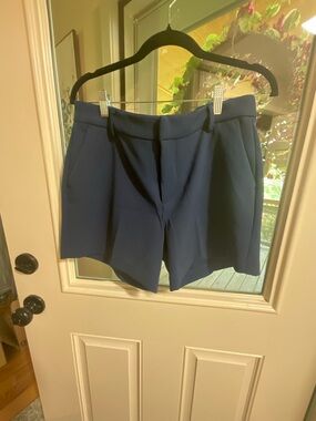 Liverpool Navy Tailored Women's Shorts